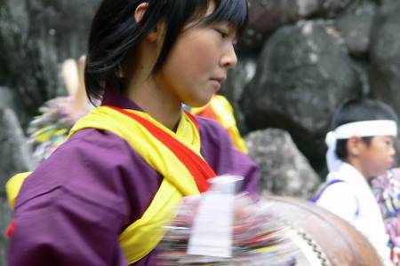 花取り踊り　星神社秋の大祭の日程は毎年10/28です。